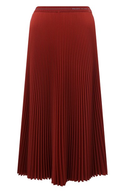 Плиссированная юбка PRADA, арт. P199N-1OES-F0126-182, фото 1