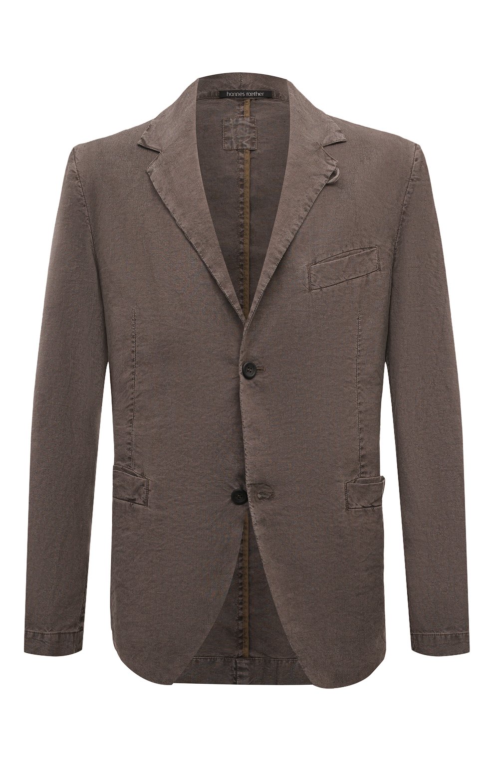 Пиджак изо льна и шелка HANNES ROETHER, арт. 110618/ZUN22DER.600, фото 1