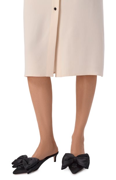 Текстильные мюли yolande 45 VALENTINO, арт. 8W2S0NS7/UBN, фото 2