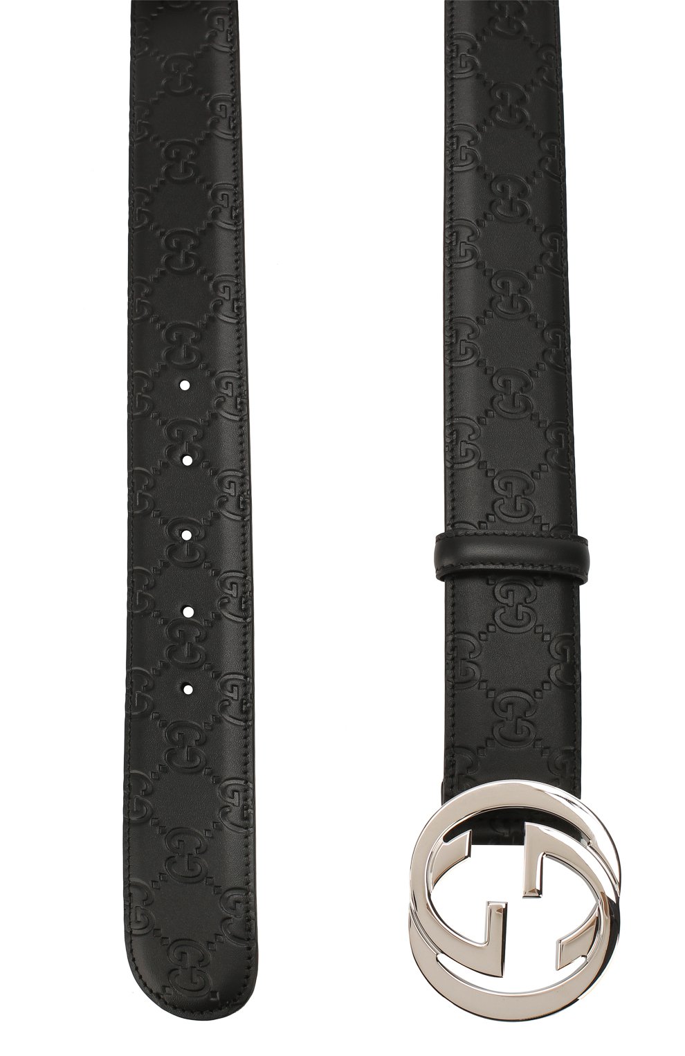 Кожаный ремень signature GUCCI, арт. 411924/CWC1N, фото 2