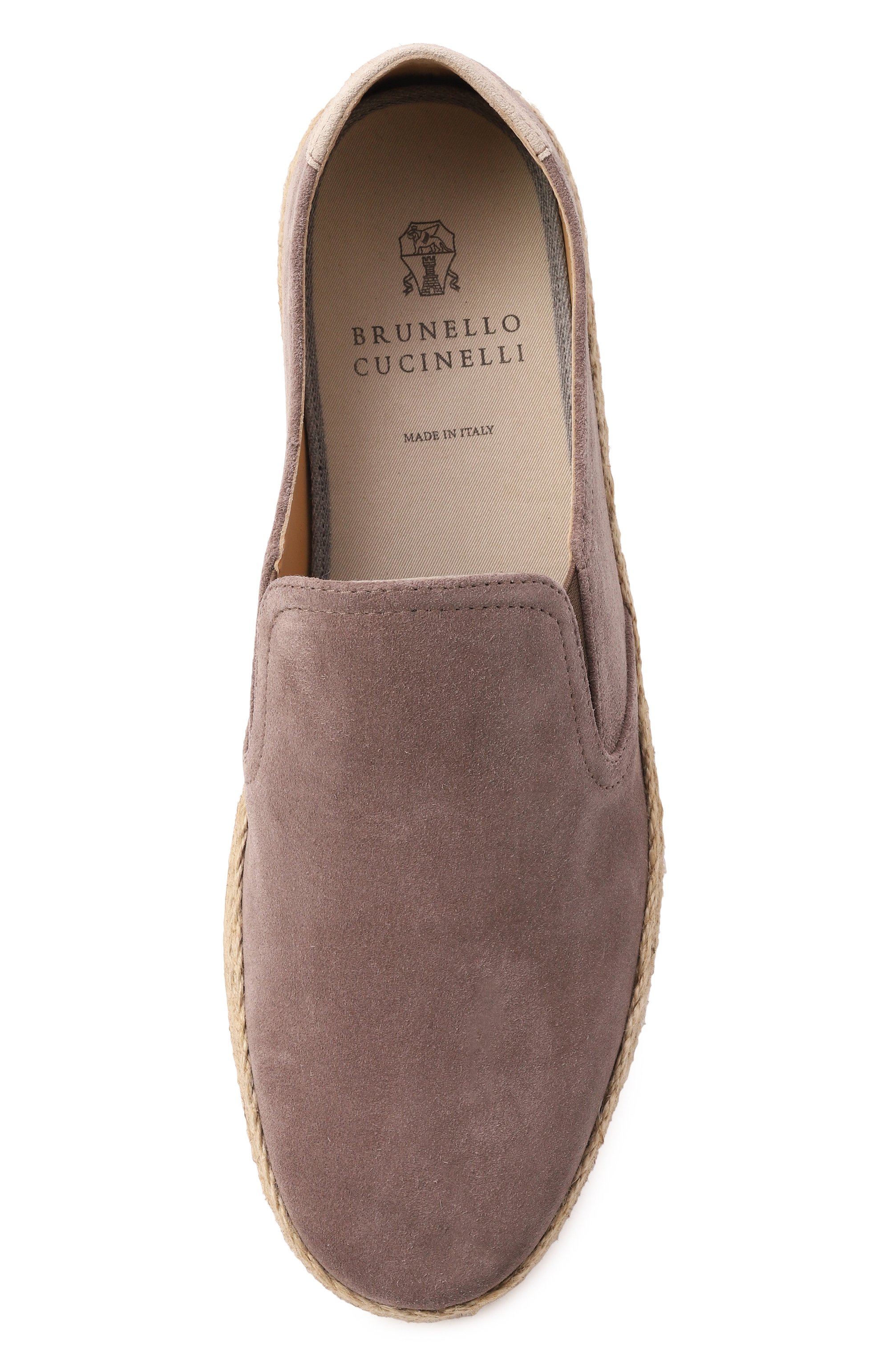 Замшевые эспадрильи summer BRUNELLO CUCINELLI, арт. MZUSISI837, фото 6