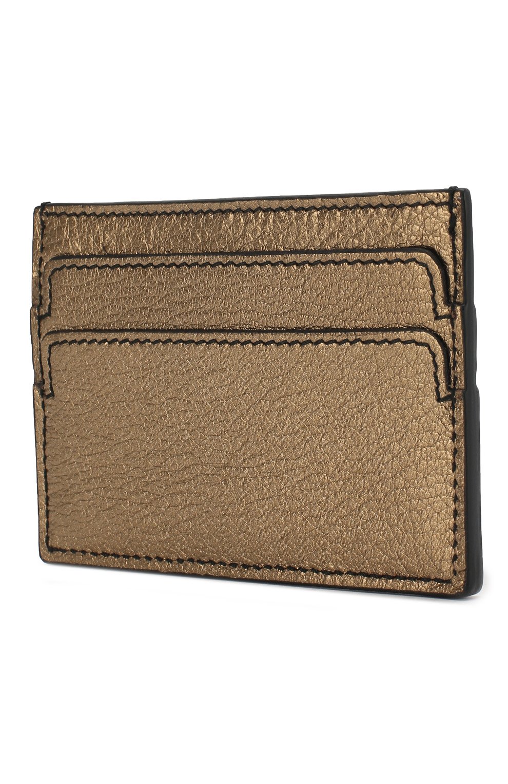 Кожаный футляр для кредитных карт ALEXANDER MCQUEEN золотого цвета по цене 19950 руб., арт. 554193/CSS0I, фото 2 Кожаный футляр для кредитных карт ALEXANDER MCQUEEN, арт. 554193/CSS0I, фото 2