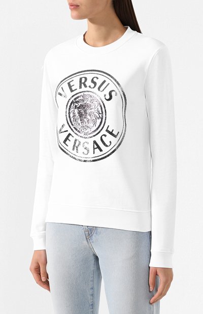 Хлопковый пуловер VERSUS VERSACE, арт. BD90732/BJ10390, фото 3