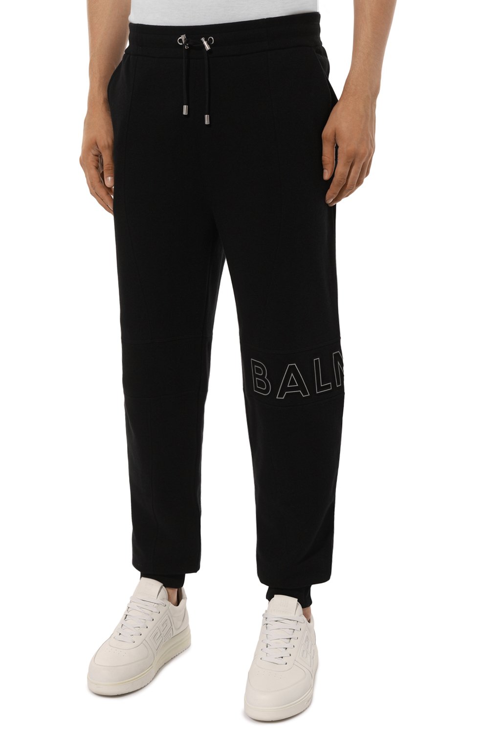 Хлопковые джоггеры BALMAIN, арт. BH10B235/BC22, фото 3