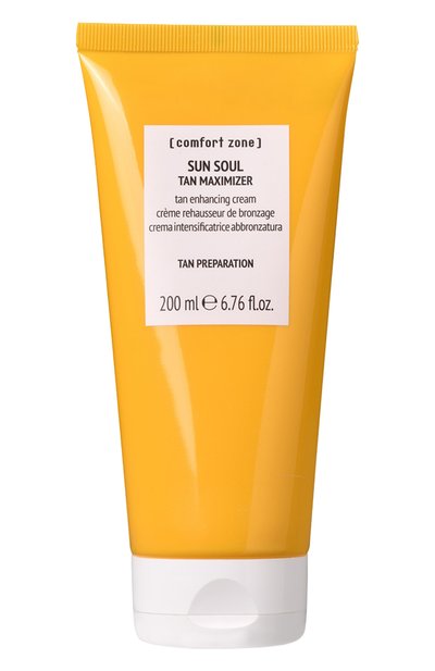 Женское крем усилитель загара для лица и тела sun soul (200ml) COMFORT ZONE, арт. 12162
