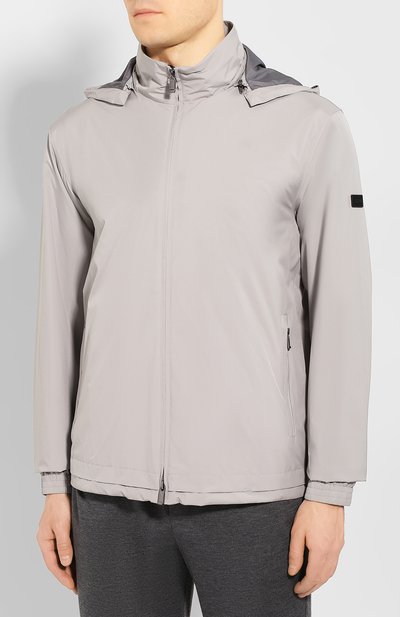 Куртка ZEGNA серого цвета по цене 75800 руб., арт. VU019/ZZ078, фото 3 Куртка ZEGNA, арт. VU019/ZZ078, фото 3