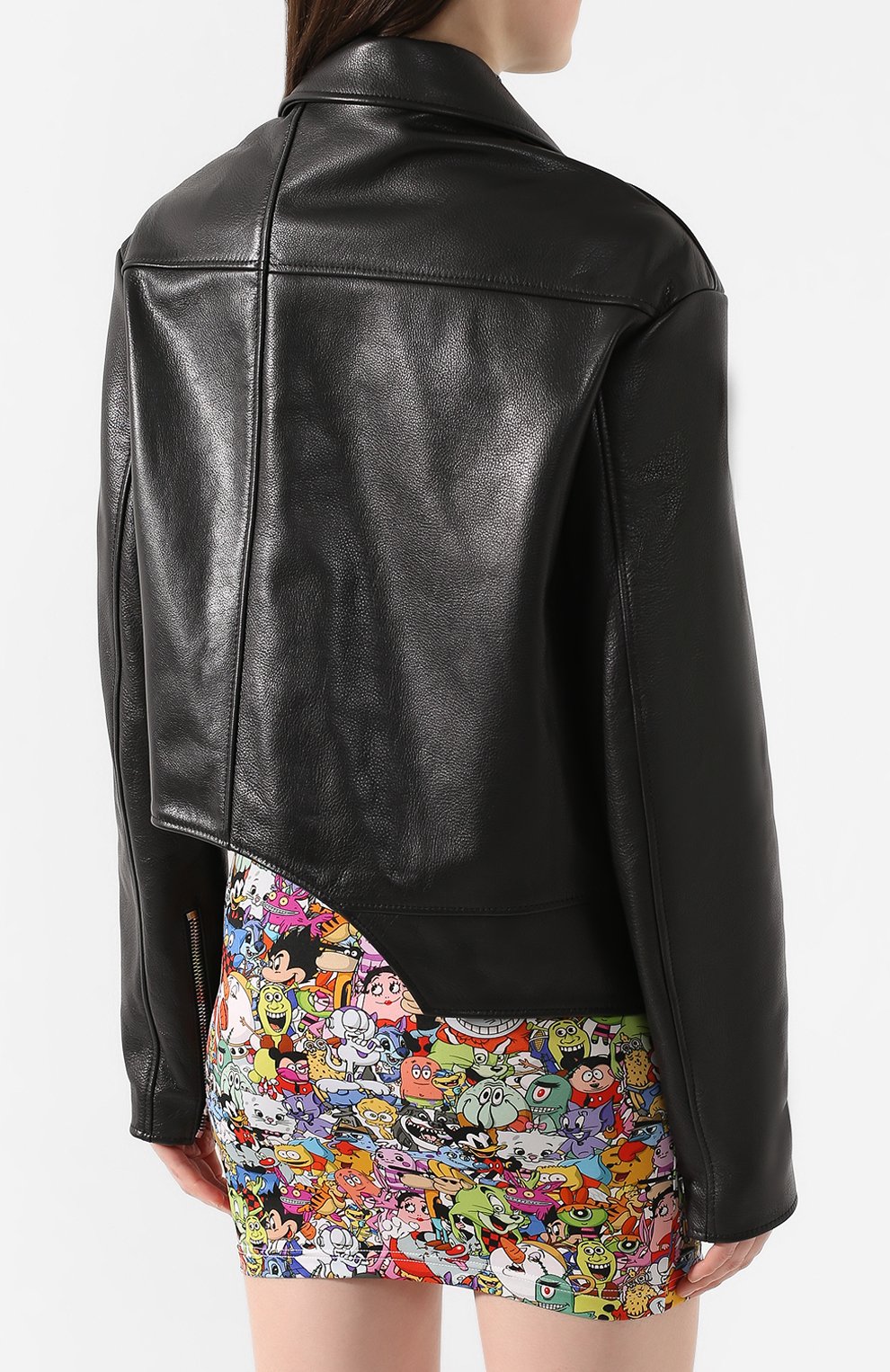 Кожаная куртка VETEMENTS, арт. SS20JA102 2404/W/BLACK, фото 4