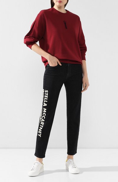 Джинсы STELLA MCCARTNEY черного цвета по цене 34950 руб., арт. 583792/SNH41, фото 2 Джинсы STELLA MCCARTNEY, арт. 583792/SNH41, фото 2