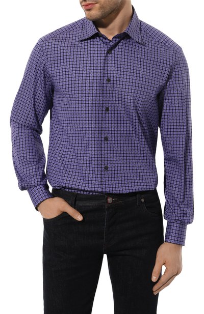 Хлопковая рубашка STEFANO RICCI, арт. MS004775/C2708, фото 3