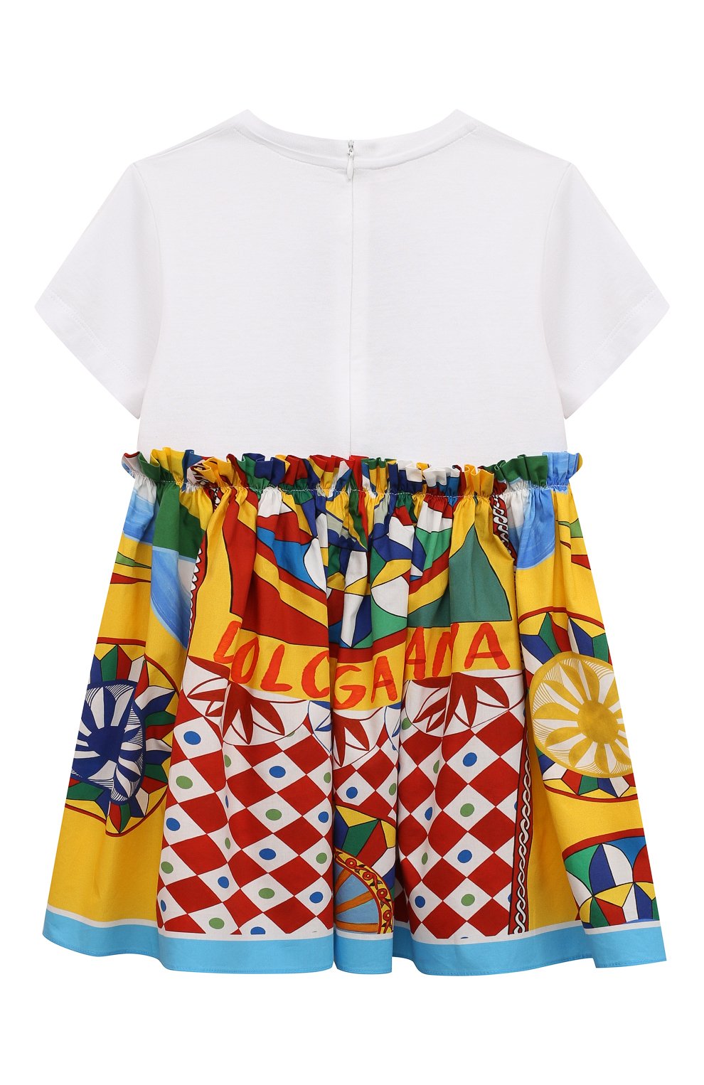 Хлопковое платье DOLCE & GABBANA, арт. L5JD7B/G7J9J/2-6, фото 2