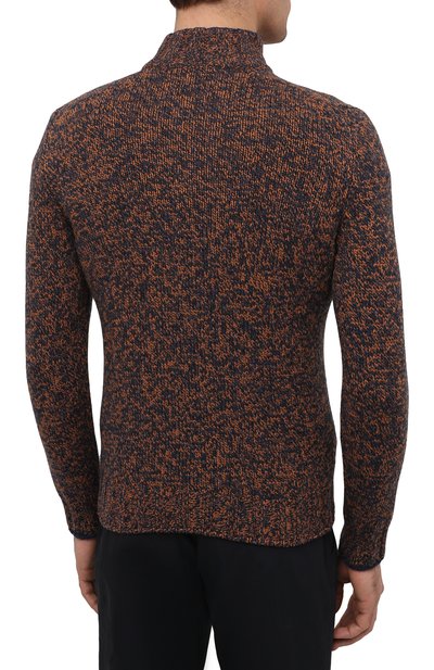 Шерстяной свитер GRAN SASSO коричневого цвета по цене 31250 руб., арт. 10102/25704, фото 4 Шерстяной свитер GRAN SASSO, арт. 10102/25704, фото 4