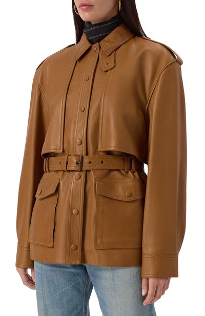 �Кожаная куртка SAINT LAURENT, арт. 815261/Y50A2, фото 3