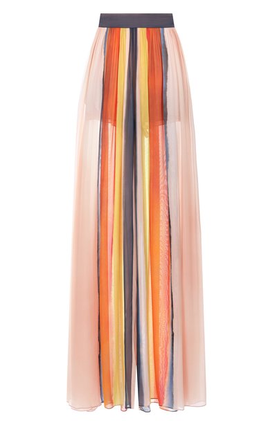 Женские брюки из вискозы и шелка ELIE SAAB, арт. P0127/VI005