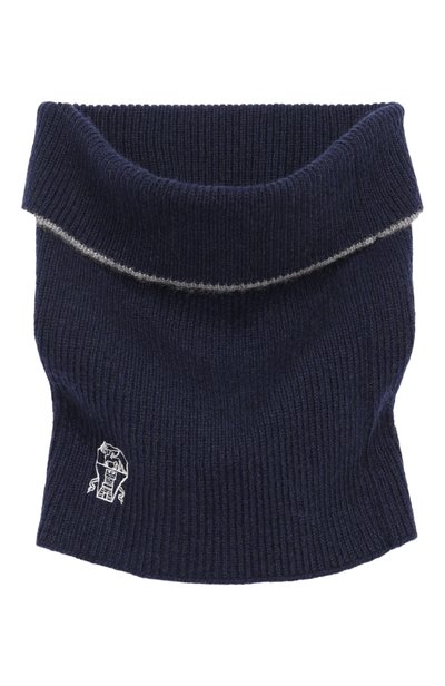 Мужской кашемировый шарф-снуд BRUNELLO CUCINELLI, арт. M22K90703