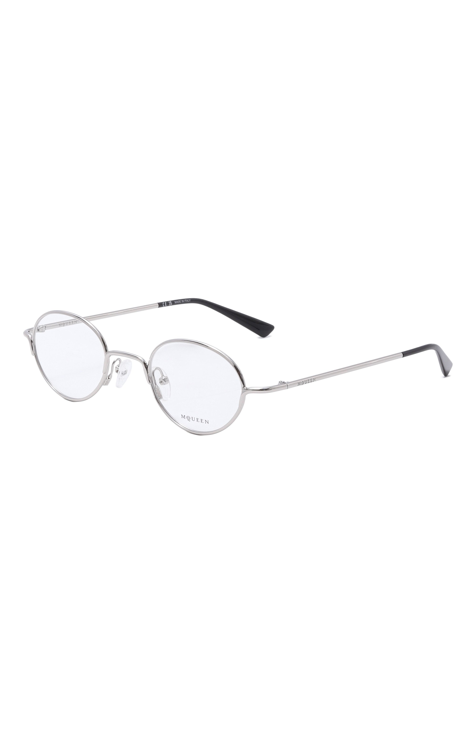 Оправа ALEXANDER MCQUEEN серебряного цвета по цене 39500 руб., арт. AM0562 001, фото 1 Оправа ALEXANDER MCQUEEN, арт. AM0562 001, фото 1