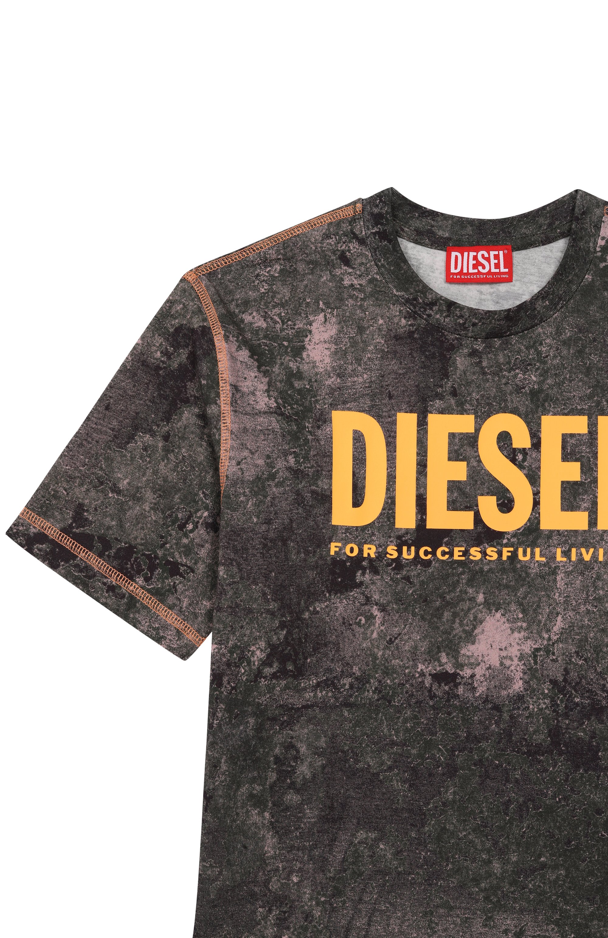 Хлопковая футболка DIESEL, арт. J02592/KYA0A, фото 3