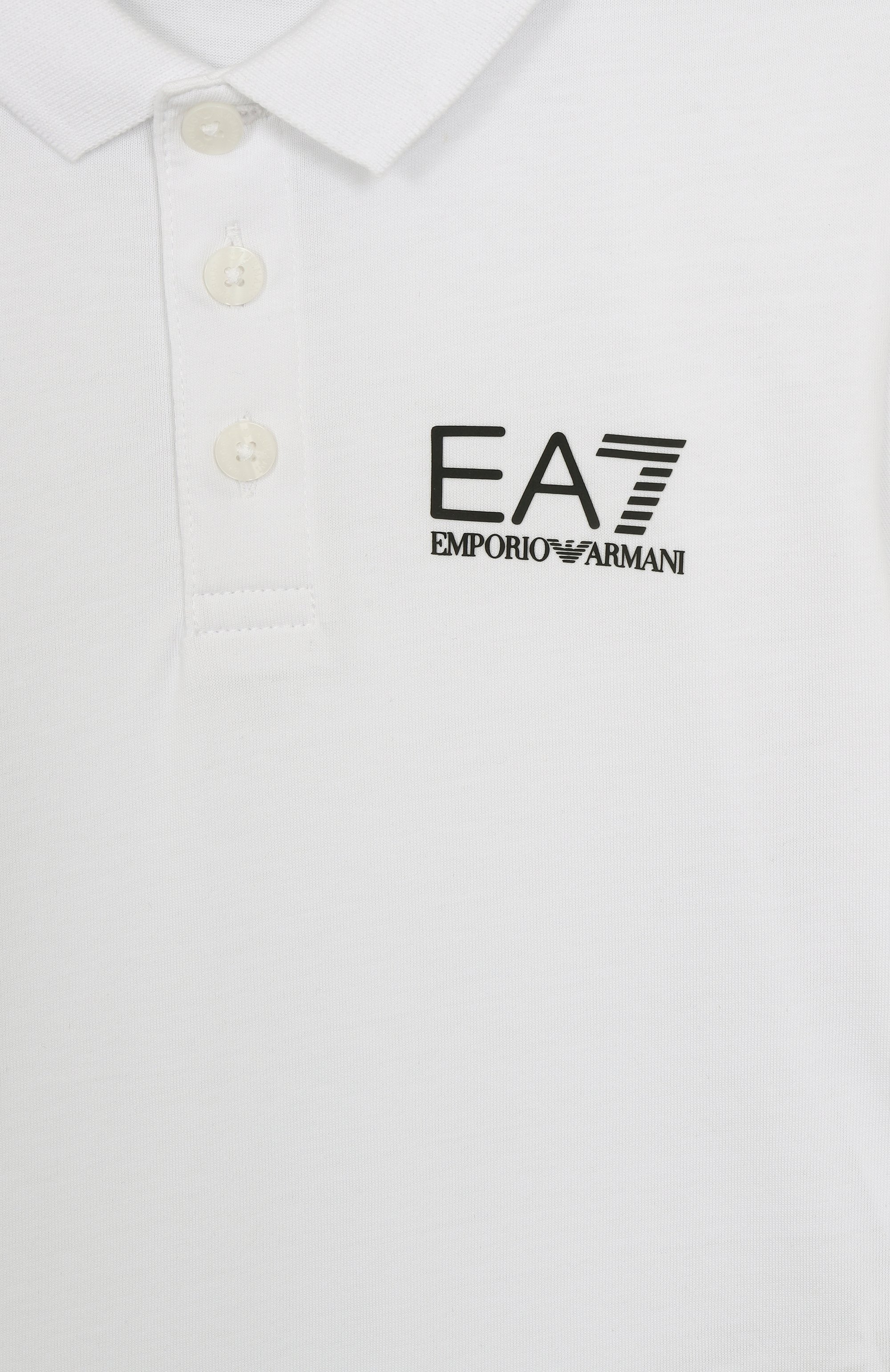 Хлопковое поло EA7, арт. 7B000022/AF10378, фото 3