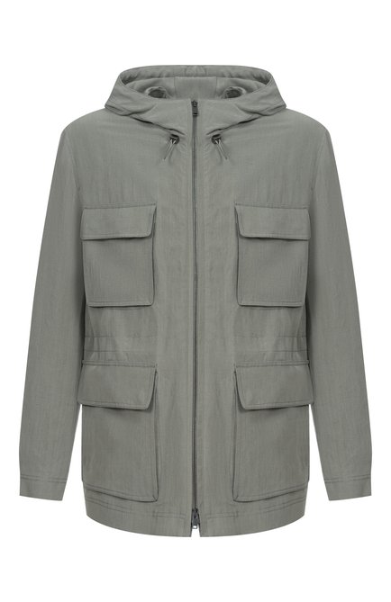 Мужская парка изо льна и шелка MVST, арт. M26.2PM.0003/F159 LISITEA-LINEN/SILK
