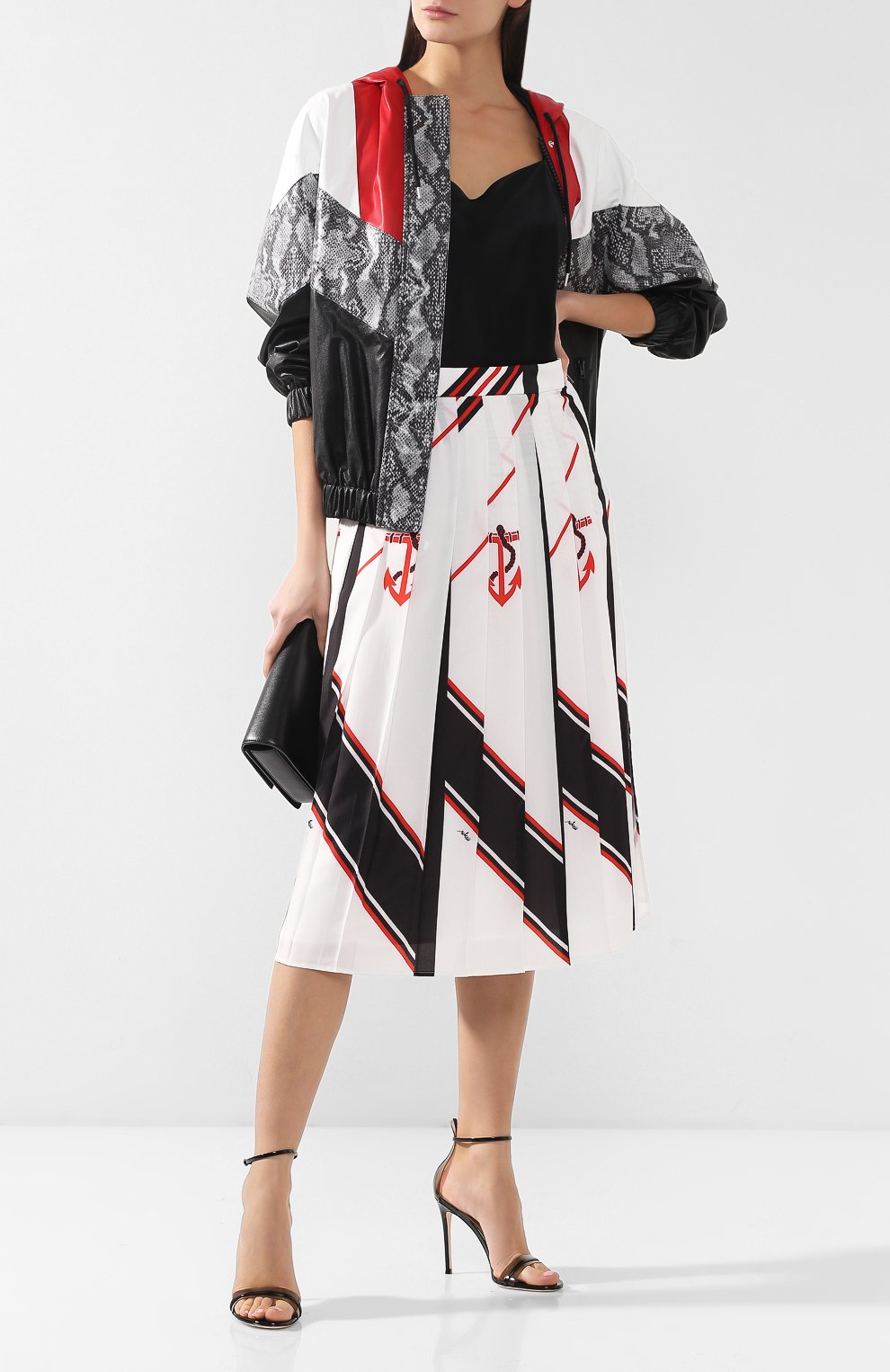 Юбка MSGM разноцветного цвета по цене 49950 руб., арт. 2641MDD35PY 195167, фото 2 Юбка MSGM, арт. 2641MDD35PY 195167, фото 2