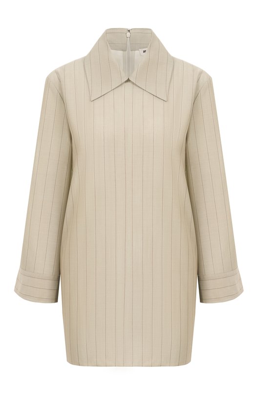 Шерстяная блузка Jil Sander J02NC0277/J40275 Зелёный J02NC0277/J40275