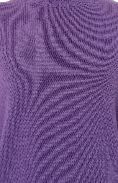 Джемпер из шерсти и вискозы PALM ANGELS, арт. PMHE027F24KNI001, фото 5