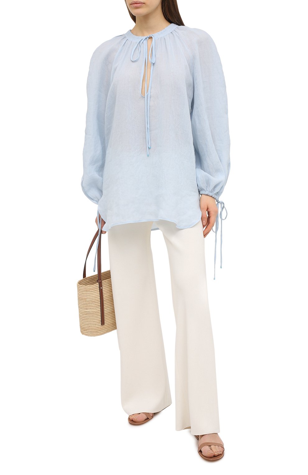 Льняная блузка A MERE CO, арт. AMC-RSS21-40B, фото 2