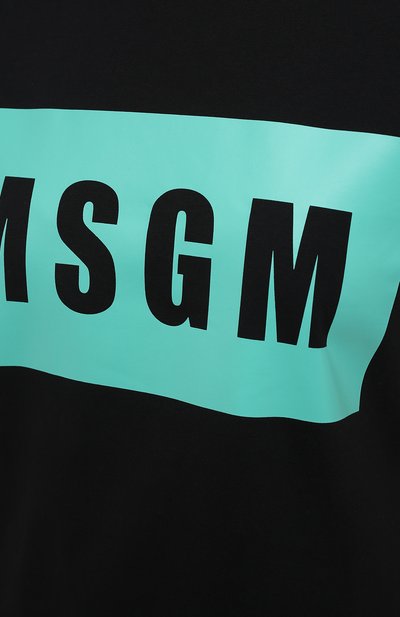 Хлопковая футболка MSGM, арт. 3041MDM95 217298, фото 5