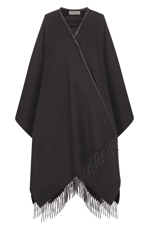 Двусторонняя накидка Agnona AM0804E/H7106E Чёрный AM0804E/H7106E