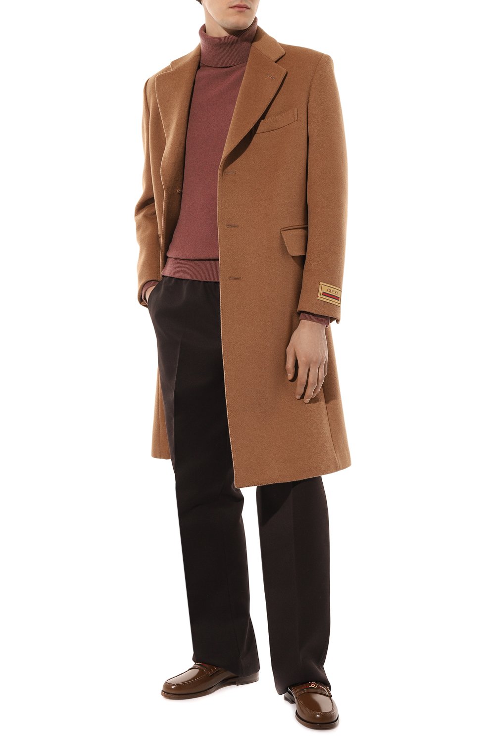 Кожаные лоферы GUCCI, арт. 644724 17X10, фото 2