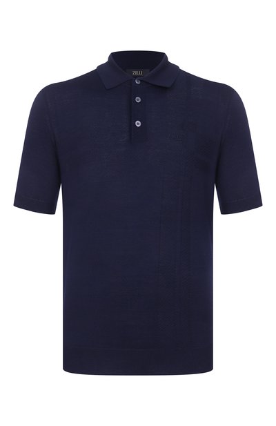 Мужская поло из хлопка и шелка ZILLI, арт. KBP002M0107VR0V00