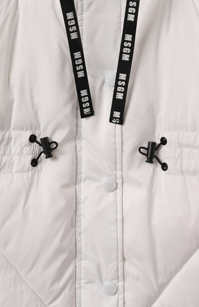 Утепленное пальто MSGM KIDS, арт. F4MSJGPF001, фото 3