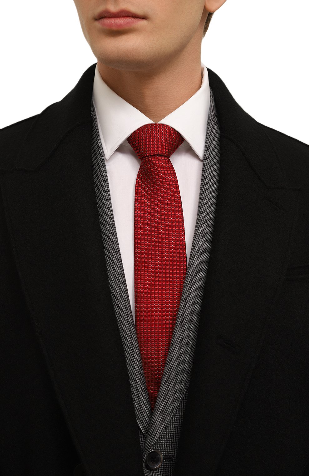 Шелковый галстук HUGO, арт. 50509025, фото 2