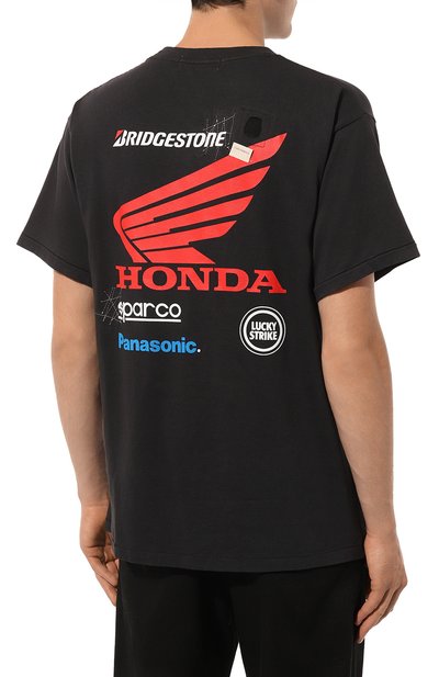 Хлопковая футболка DOMREBEL, арт. M VTG H0NDA/VINTAGE TEE, фото 4