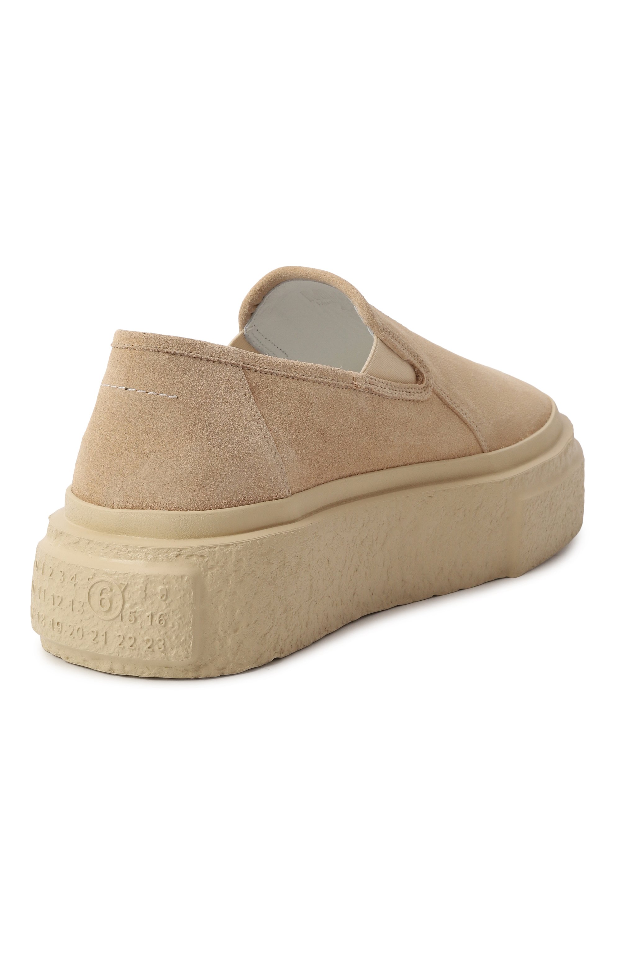 Замшевые слипоны MM6, арт. SH1WS0015/P5246, фото 5