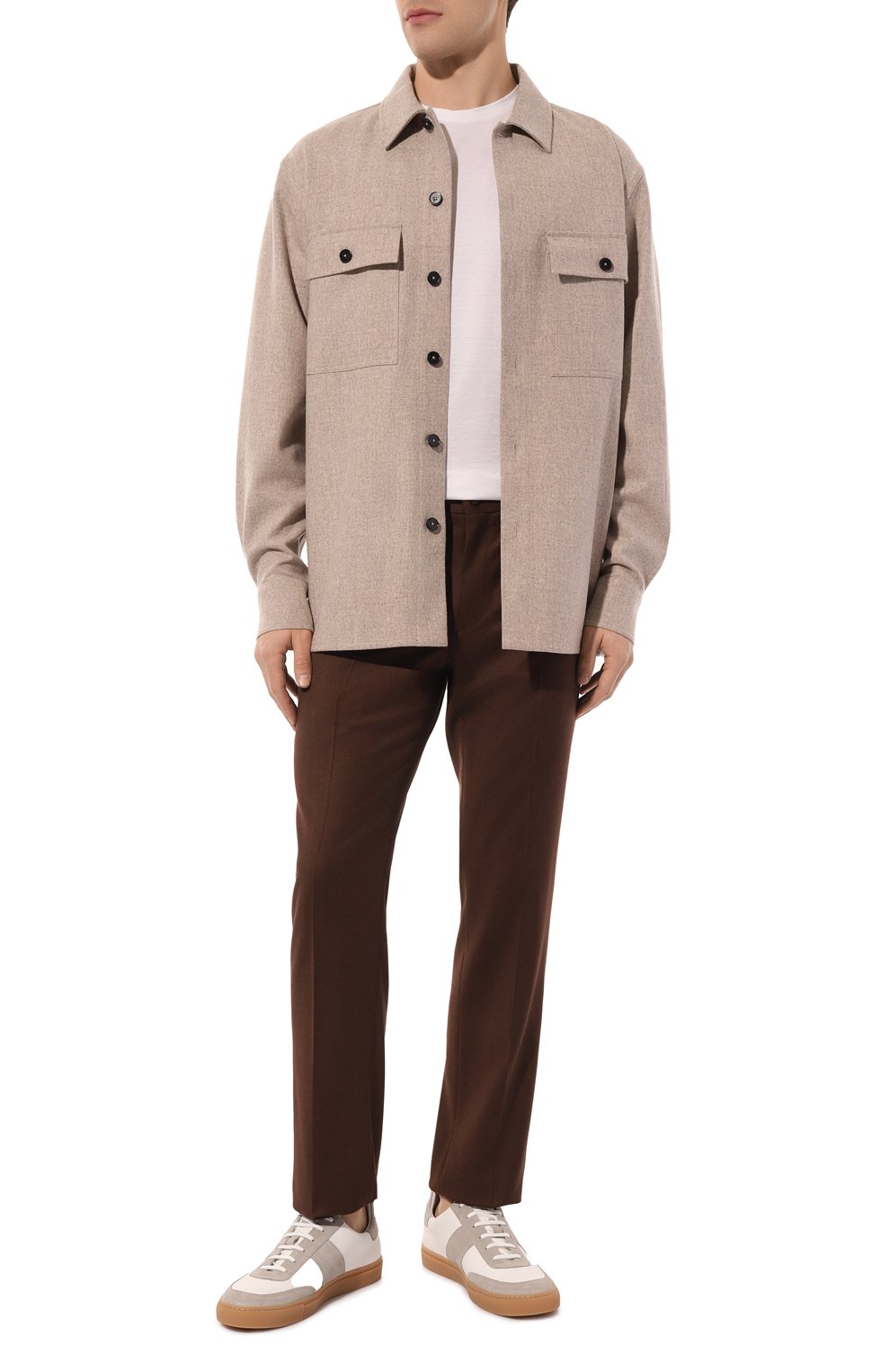 Шерстяные брюки STEFANO RICCI, арт. M1T3300103/W0011P, фото 2