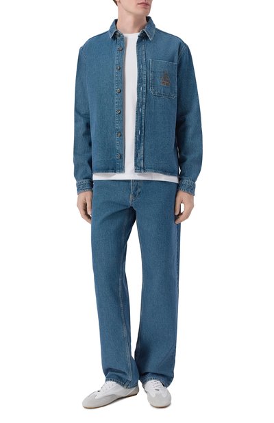 Джинсовая рубашка TRUSSARDI, арт. 54038100024N, фото 2