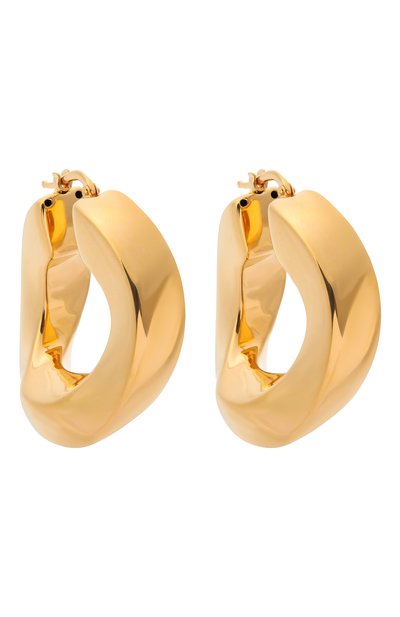 Серьги JIL SANDER золотого цвета по цене 84350 руб., арт. J11VG0342/P7009, фото 3 Серьги JIL SANDER, арт. J11VG0342/P7009, фото 3