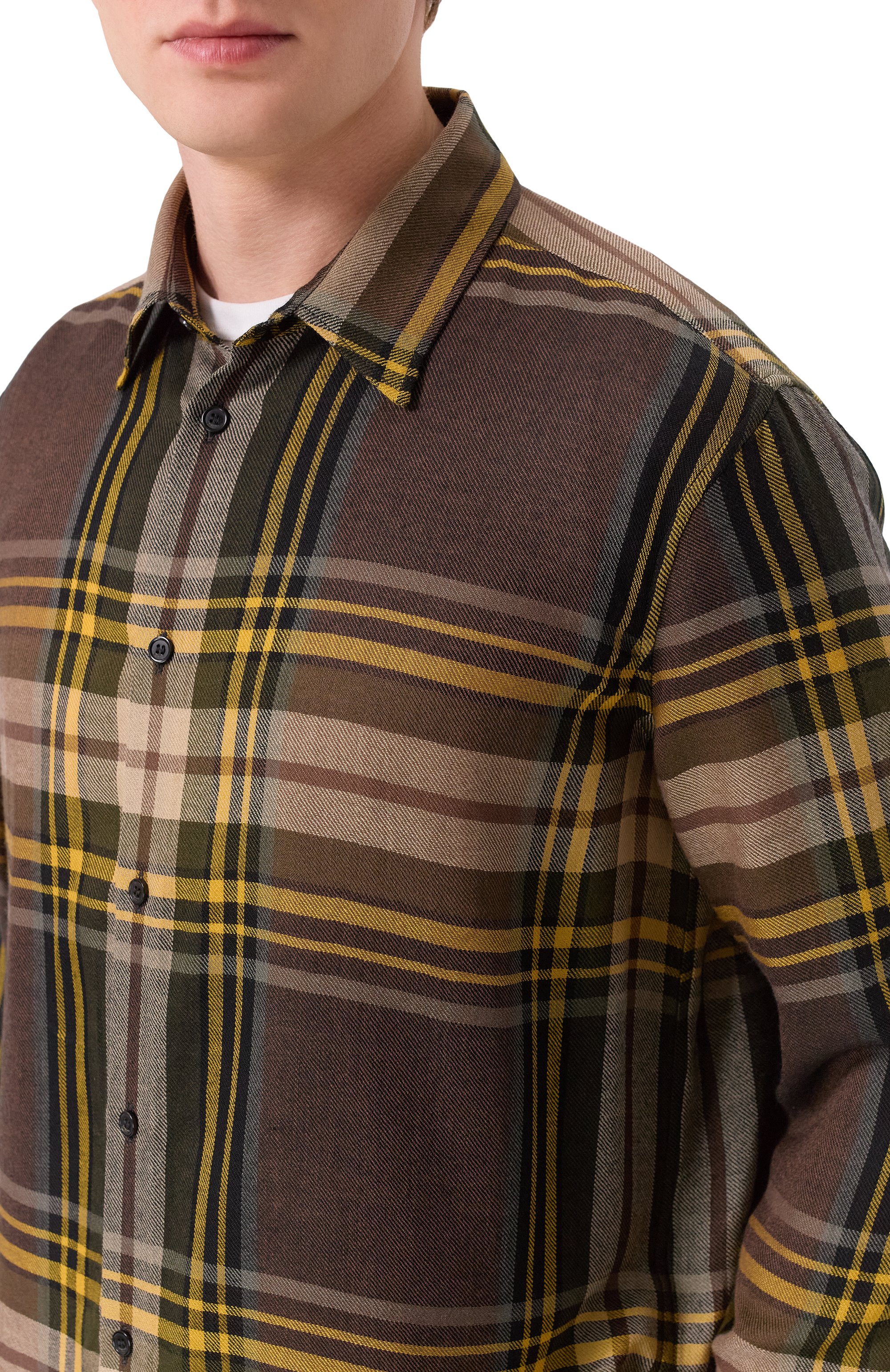 Рубашка из шерсти и шелка SAINT LAURENT, арт. 844437/Y27WA, фото 5