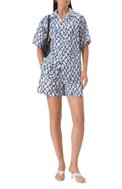 Шелковая рубашка BURBERRY, арт. 8107042, фото 2