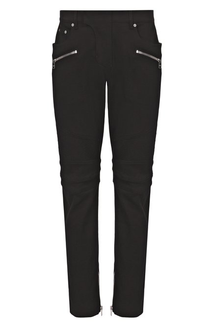 Мужские джинсы BALMAIN черного цвета, арт. EH1MG115/DF63 | Фото 1 (Драгоценные камни: Проставлено; Длина (брюки, джинсы): Стандартные; Материал внешний: Хлопок; Материал сплава: Проставлено)
