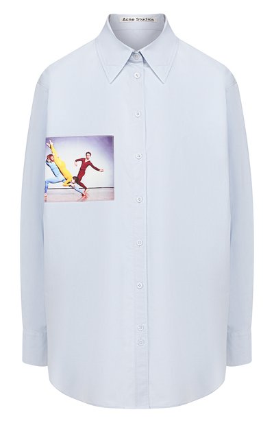 Женская хлопковая рубашка ACNE STUDIOS, арт. AC0122