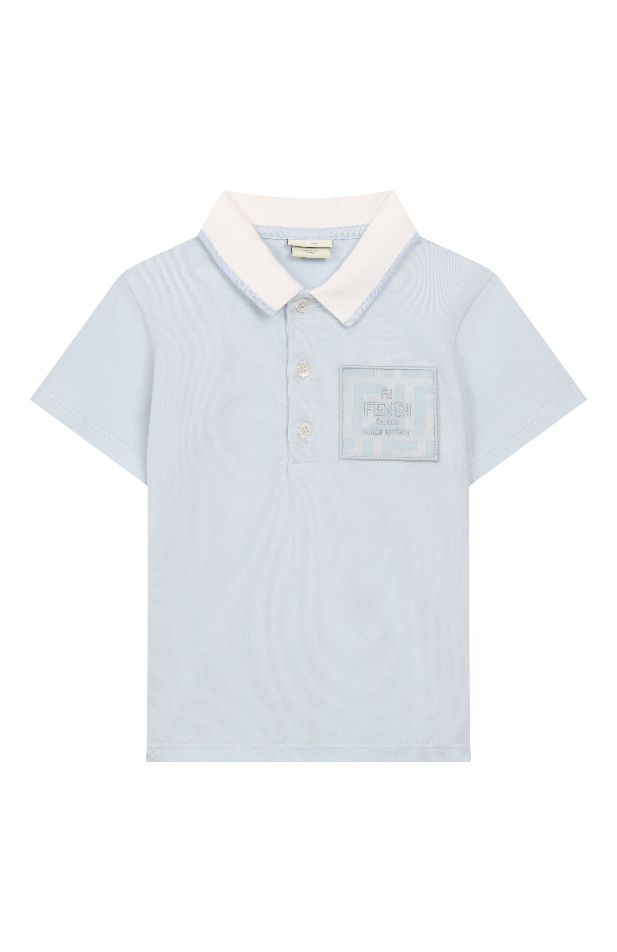 Хлопковое поло FENDI, арт. BMI247/ST8, фото 1