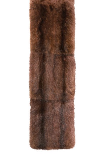 Меховой шарф из соболя MVST, арт. MSC-01 TORTORA, фото 3