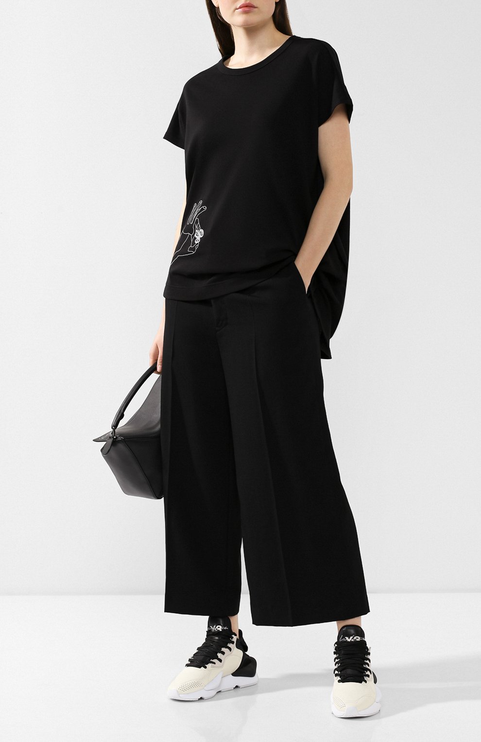 Шерстяные брюки YOHJI YAMAMOTO, арт. YJ-P42-130, фото 2