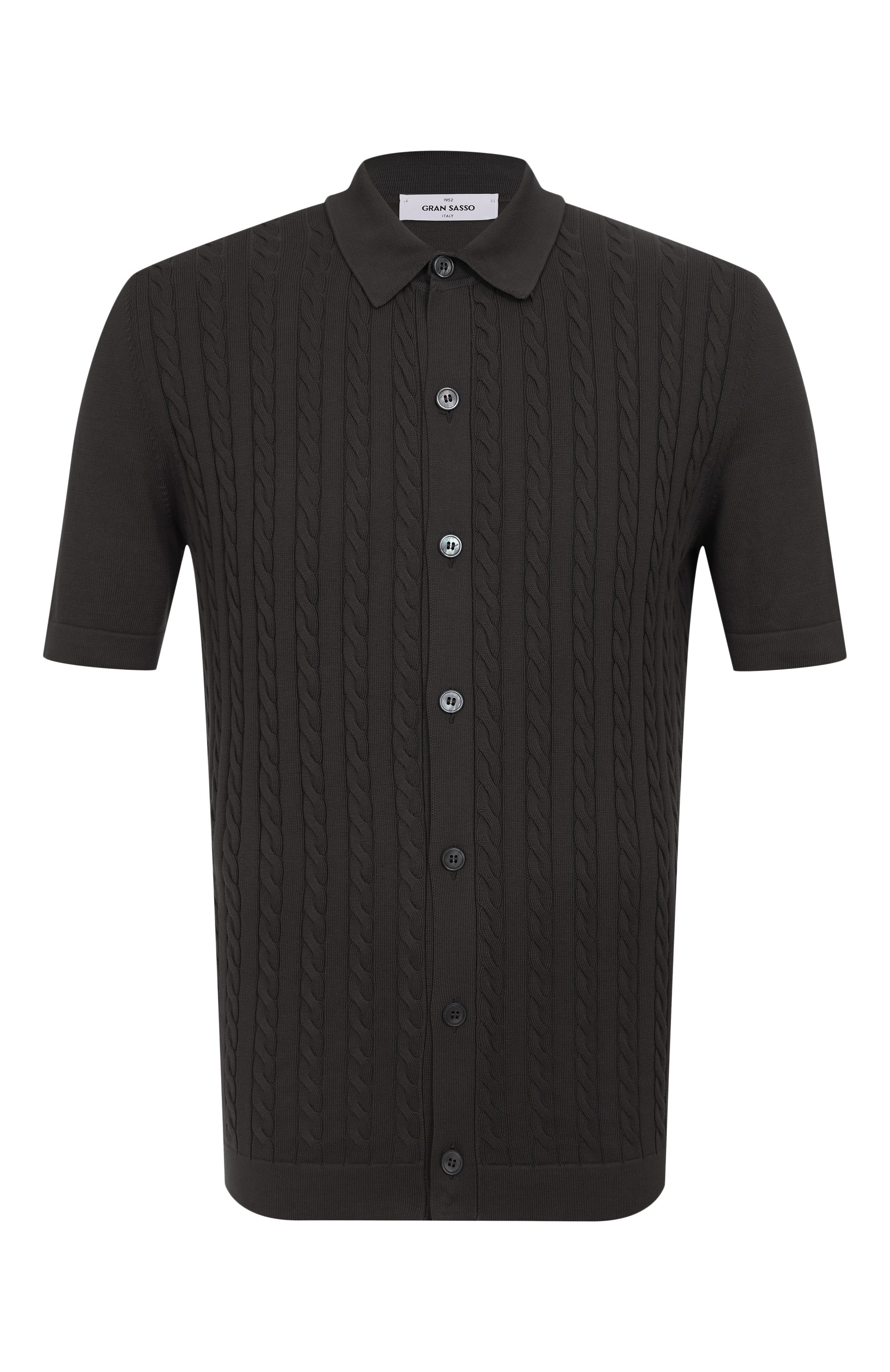 Хлопковая рубашка GRAN SASSO, арт. 57173/18167, фото 1