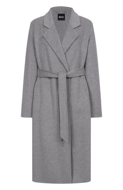 Женское шерстяное пальто BOSS, арт. 50541513