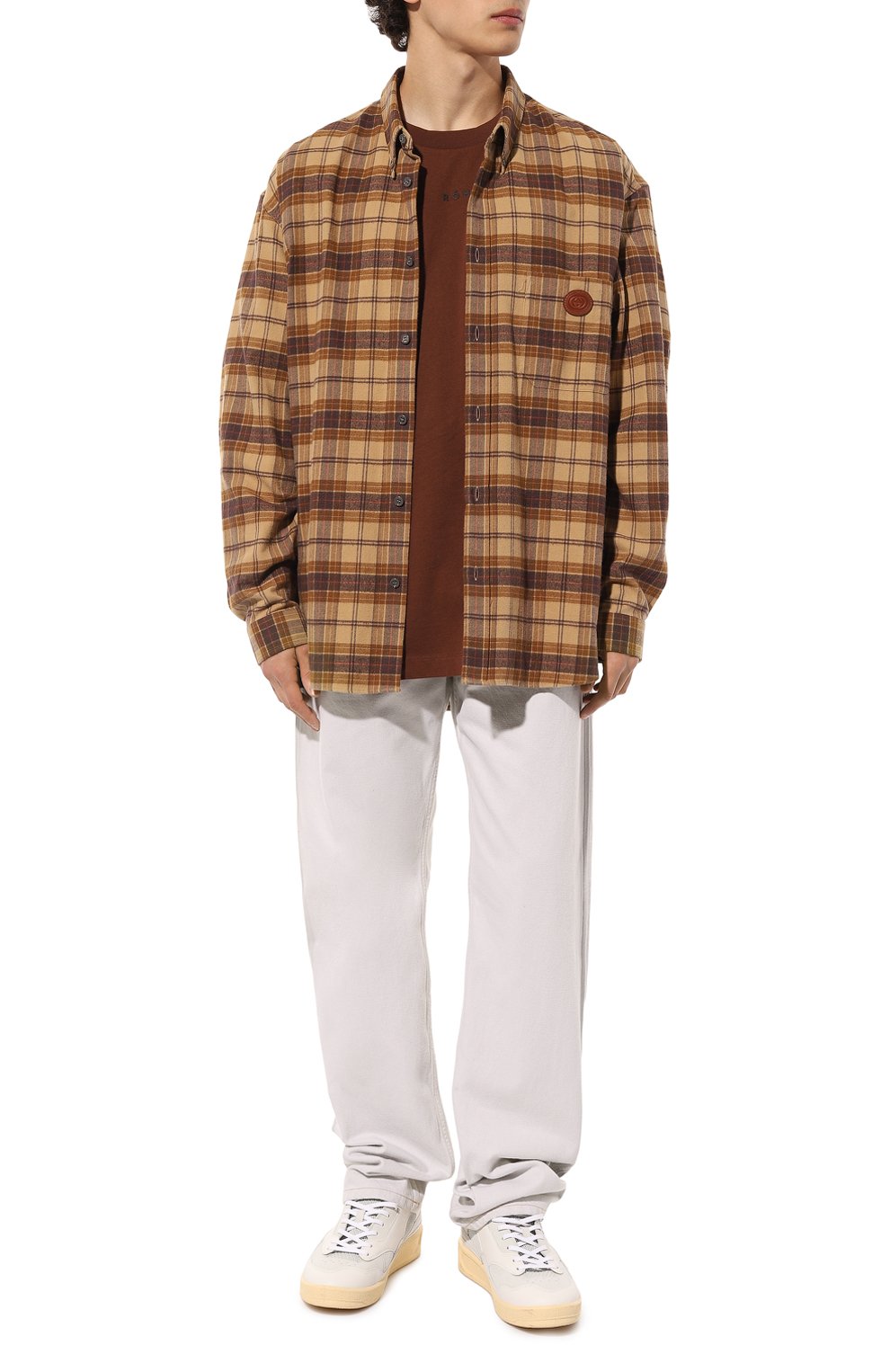 Хлопковая рубашка GUCCI, арт. 629755 Z8AK2, фото 2