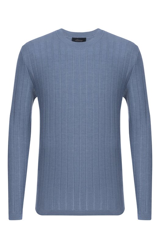 Джемпер из кашемира и шелка Brioni UMQ90L/PDK04 Голубой UMQ90L/PDK04