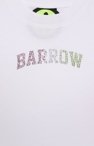 Хлопковая футболка BARROW, арт. S5BKJGTH111, фото 3