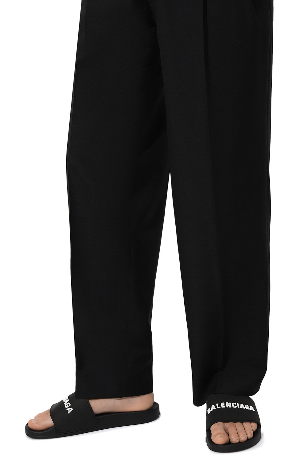 Резиновые шлепанцы pool BALENCIAGA, арт. 565826/W1S80, фото 3